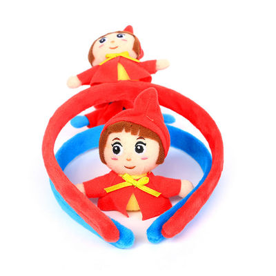15cm или подгонянный милый мультфильм отображают кукла Hairpin девушки зажимов волос плюша