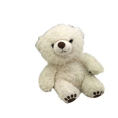 18*15cm персонализировало небольшую белую плюшевый мишку Washable