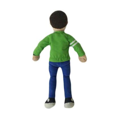 плюш куклы спорт 35cm зеленый заполнил подарок игрушки игрушек красочный милый мягкий