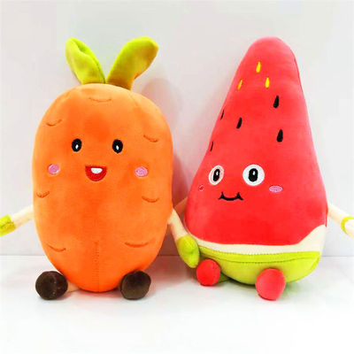 Съемный Washable валик софы подушки клубники игрушек плюша подушки