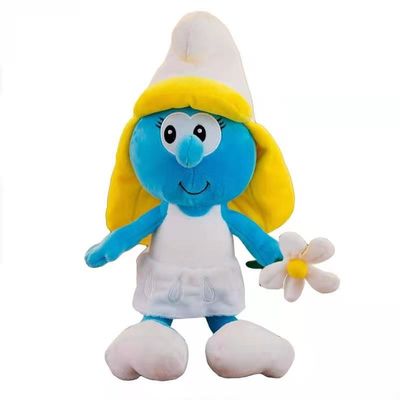 плюш аниме чучела Smurf мультфильма 40cm забавляется сестра голубого отца голубая