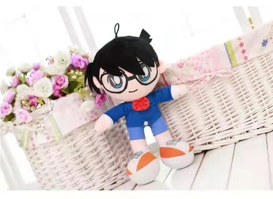 плюш мультфильма куклы плюша Conan сыщика 40cm голубой забавляется подарок на день рождения детей