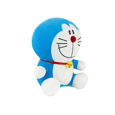 Ребенок куклы плюша Doraemon кота Dingdang утешая куклу спать