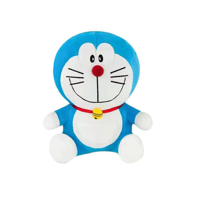 Ребенок куклы плюша Doraemon кота Dingdang утешая куклу спать