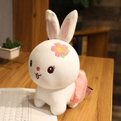 Игрушка кролика руки Washable реалистическая 30cm заполненная