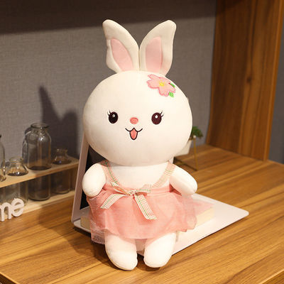 Игрушка кролика руки Washable реалистическая 30cm заполненная