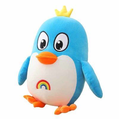 Игрушка плюша пингвина руки OEM Washable 20cm розовая для домашнего украшения