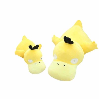 Чучело утки желтого цвета плюша руки Washable 30cm