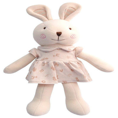 Игрушка зайчика пинка 25cm Washable детей руки мягкая
