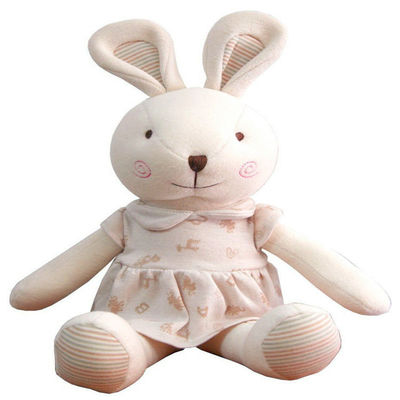 Игрушка зайчика пинка 25cm Washable детей руки мягкая