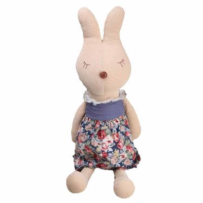 Breathable заполненная зайчиком кролика юбки игрушек плюша игрушка флористического мягкая
