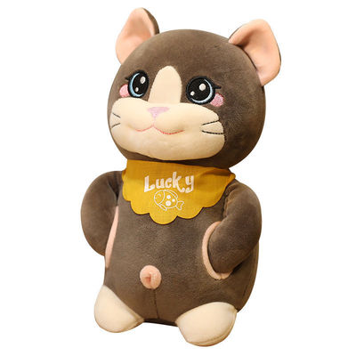 Игрушка плюша кота дружелюбных 20cm OEM детей кожи милая
