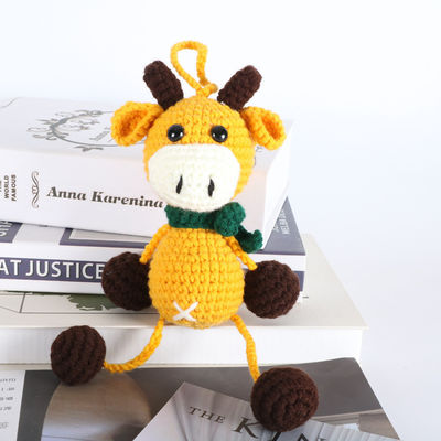 Lifelike заполненная полиэстером Handmade кукла вязания крючком