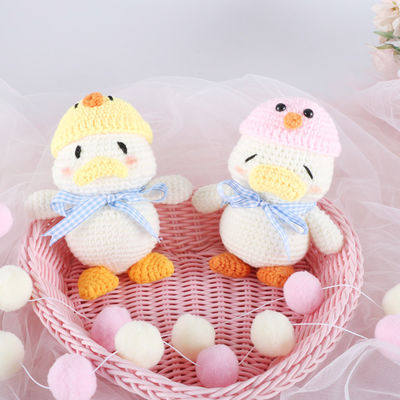 Lifelike заполненная полиэстером Handmade кукла вязания крючком