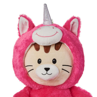 игрушки чучела кота костюма единорога плюша 20cm короткие