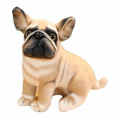 Хлопок PP заполнил короткую игрушку 20cm собаки симуляции плюша