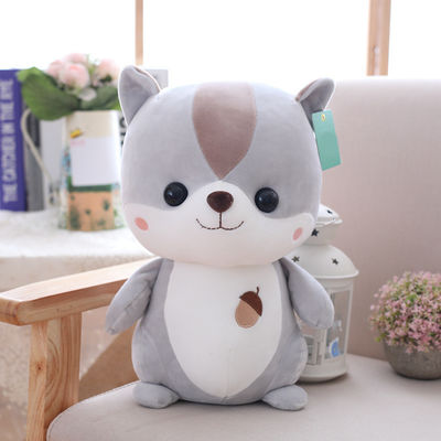 Игрушка 25cm плюша белки детей OEM с хлопком полипропилена заполнила