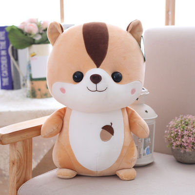Игрушка 25cm плюша белки детей OEM с хлопком полипропилена заполнила
