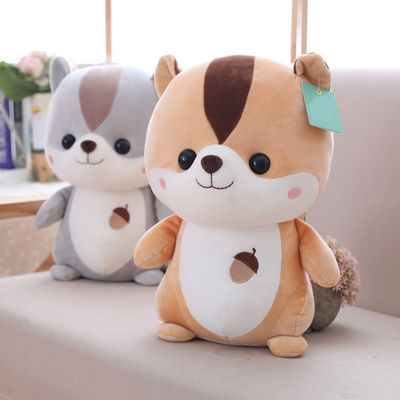 Игрушка 25cm плюша белки детей OEM с хлопком полипропилена заполнила