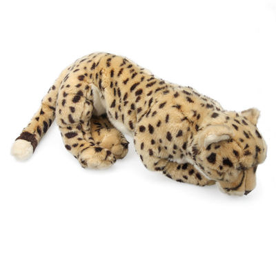 Игрушки плюша ягуара симуляции кожи дружелюбные 50cm