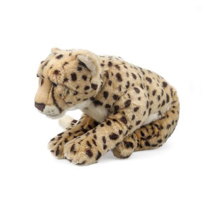 Игрушки плюша ягуара симуляции кожи дружелюбные 50cm