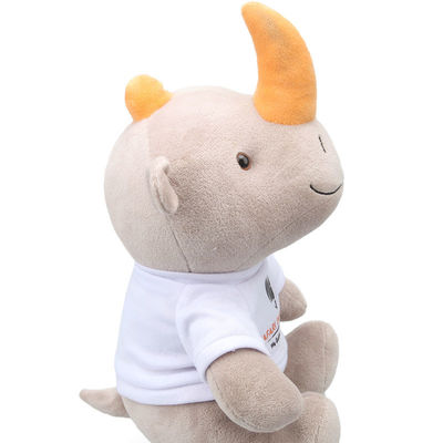 игрушка плюша носорога завалки хлопка полипропилена 25cm Lifelike для младенца