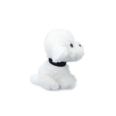 Игрушка плюша собаки ODM 25cm белая для комфорта детей