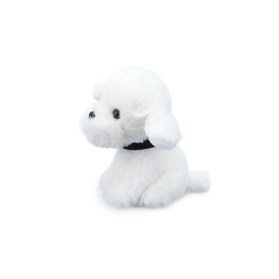 Игрушка плюша собаки ODM 25cm белая для комфорта детей