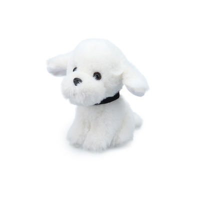 Игрушка плюша собаки ODM 25cm белая для комфорта детей
