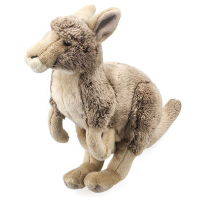 Игрушка 40cm плюша кенгуру симуляции отсутствие детей увядать