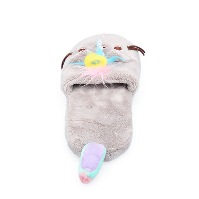 Не аллергический короткий ODM тапочек дома плюша для взрослых