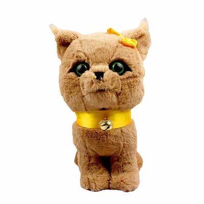 Подгонянный милый кот заполнил игрушку 25cm плюша для младенца