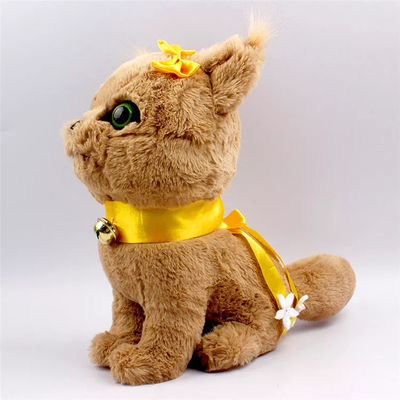 Подгонянный милый кот заполнил игрушку 25cm плюша для младенца